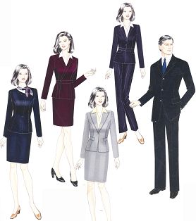 供应贵州西服贵州职业装贵州工作服酒店服